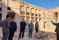 بازدید معاون امور مجلس، حقوقی و استان‌ها وزارت میراث‌فرهنگی، گردشگری و صنایع‌دستی از مجموعه در حال مرمت پردیسان اردکان