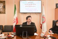 نشست خبری مدیرکل سازمان انتقال خون استان یزد
