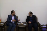 مدیرکل سازمان منابع طبیعی و آبخیزداری استان یزد با مدیرکل صداوسیمای یزد دیدار کردند