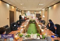 نشست خبری مدیرعامل جمعیت هلال احمر استان یزد