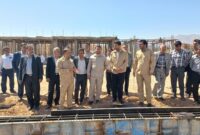 بازدید استاندار یزد از پروژه نهضت ملی مسکن پردیس زندگی