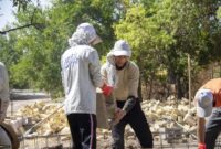 برگزاری اردوی ۵ روزه جهادی دو جبهه یک جهاد در شهرستان خاتم