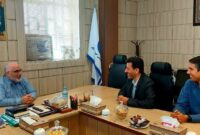 دیدار مدیرکل انتقال خون استان یزد با مدیرعامل شهرک صنعتی جهان‌آباد