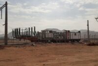 پست سیار ۱۳۲ به ۲۰ کیلوولت بافق برق‌دار شد