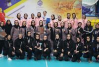 جام قهرمانی شانزدهمین دوره مسابقات والیبال بانوان کارکنان تامین اجتماعی از یزد به فارس رفت