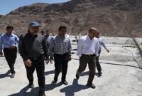 بازدید نماینده مردم تفت و میبد در مجلس شورای اسلامی از پروژه آبرسانی به روستای دهشیر