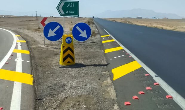 اجرای ۳۲۵۰ کیلومتر خط‌کشی و بیش از ۵۴ هزار متر شیار لرزاننده با هدف ارتقا ایمنی‌محورها
