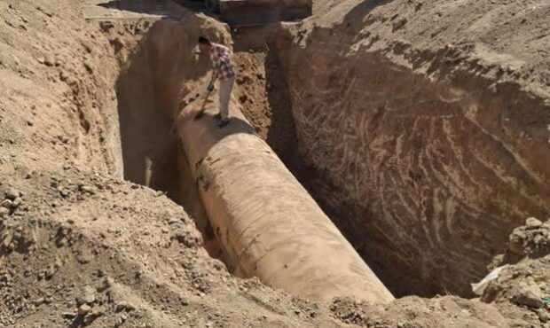 آغاز عملیات اجرایی پروژه تقویت نقاط جوش تضعیف‌شده خط اول انتقال آب یزد