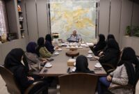 دیدار اعضای هیئت‌مدیره کانون زنان بازرگان یزد با رئیس اتاق بازرگانی