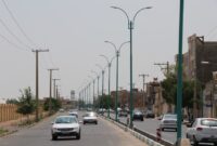 تامین روشنایی پنج معبر جدیدالاحداث شهر یزد