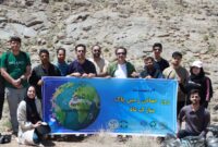 پاکسازی طبیعت شیرکوه به مناسبت روز زمین پاک