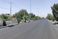 ۱۸هزار مترمربع آسفالت بلوار مشیر نوسازی شد